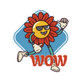 WOW STICKER Metalized Sticker