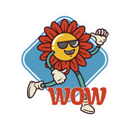 WOW STICKER Metalized Sticker