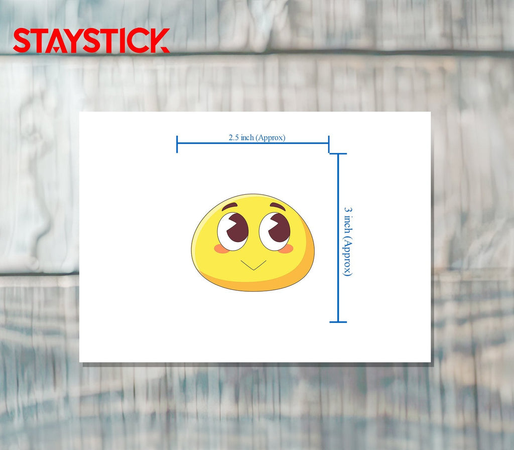 EMOJI STICKER Matte Vinyl Sticker