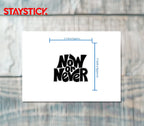 NON STICKER Premium Vinyl Sticker