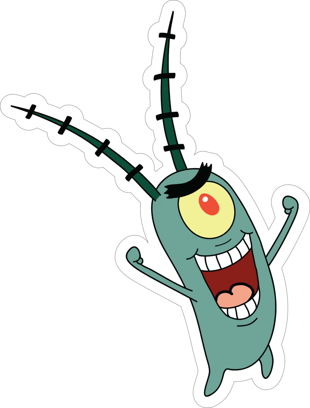 Plankton Sticker Premium Vinyl Sticker