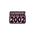 2002 STICKER Premium Vinyl Sticker