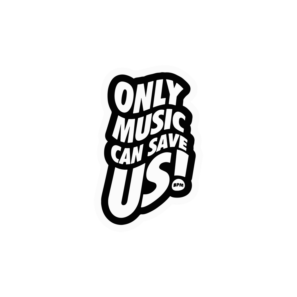 MUSIC STICKER Metalized Sticker