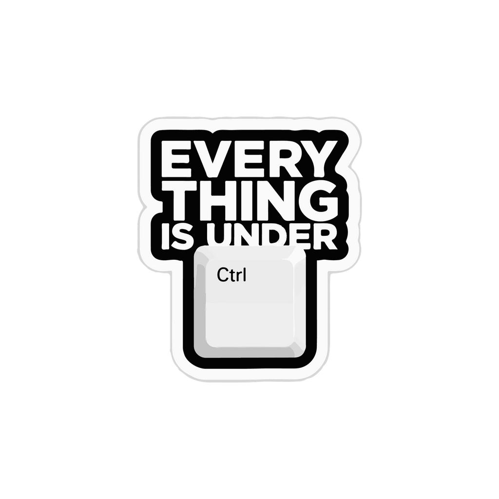 FUNNY STICKER Metalized Sticker