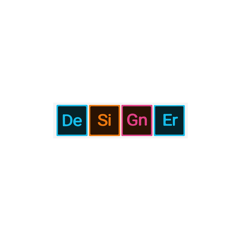 DESIGNER STICKER Metalized Sticker