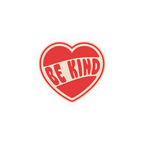 BE KIND STICKER Metalized Sticker