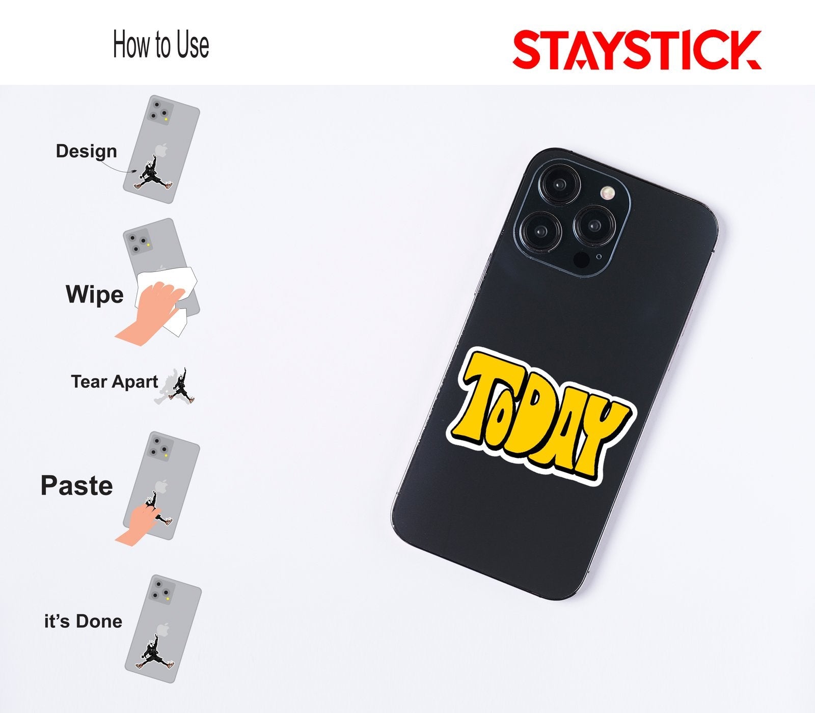 TODAY STICKER Premium Vinyl Sticker