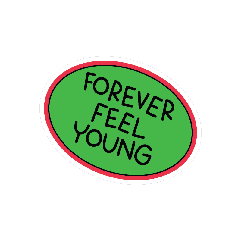 FOREVER STICKER Premium Vinyl Sticker