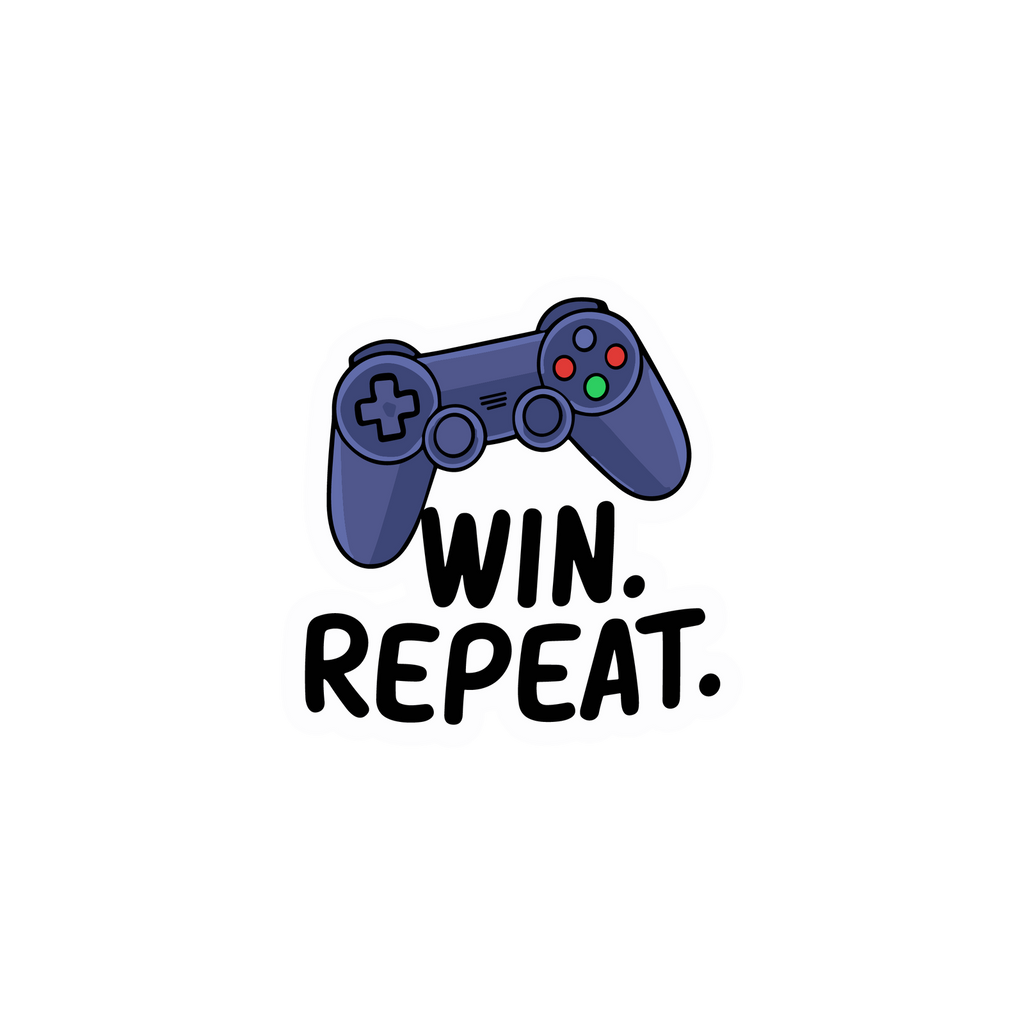 WIN STICKER Premium Vinyl Sticker
