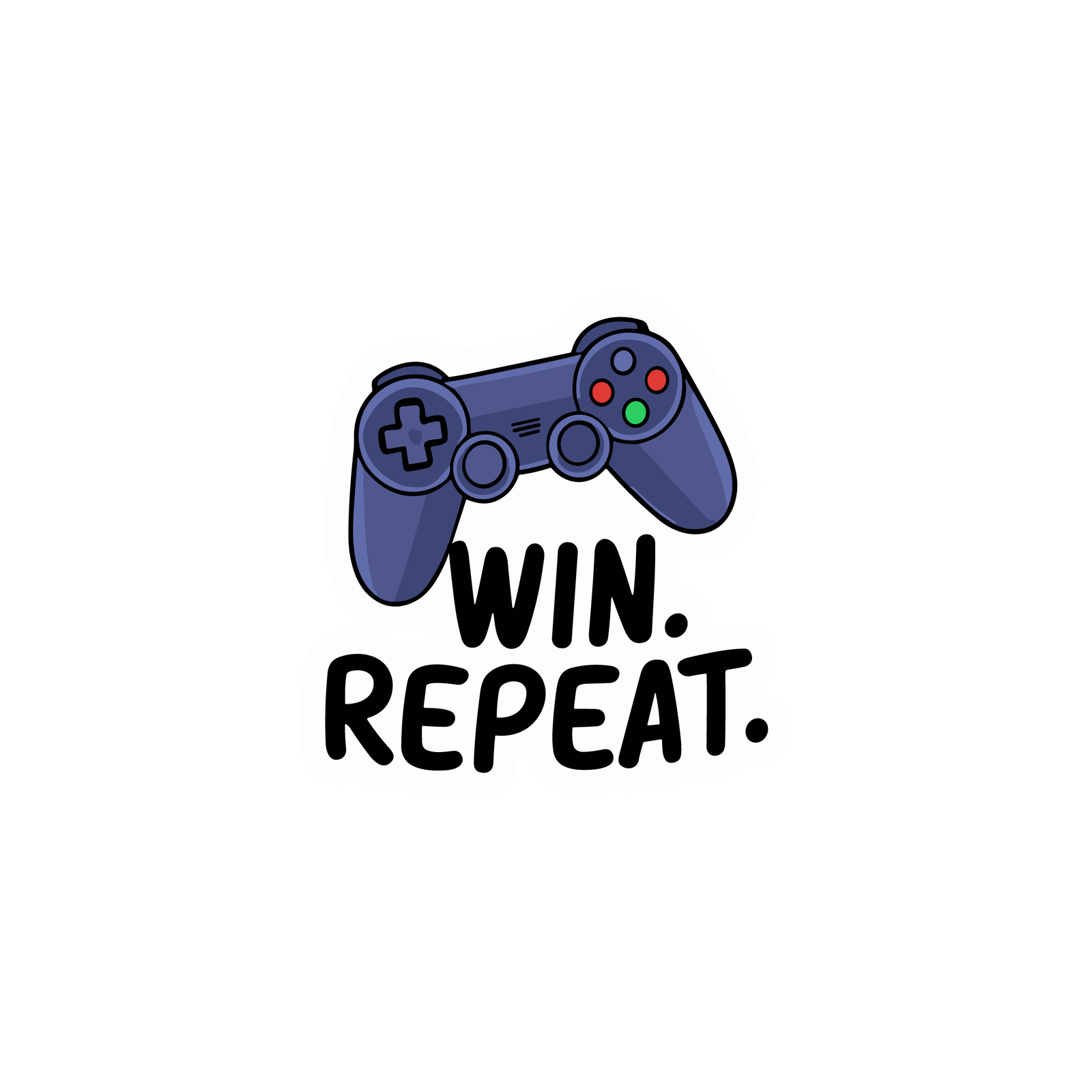 WIN STICKER Premium Vinyl Sticker