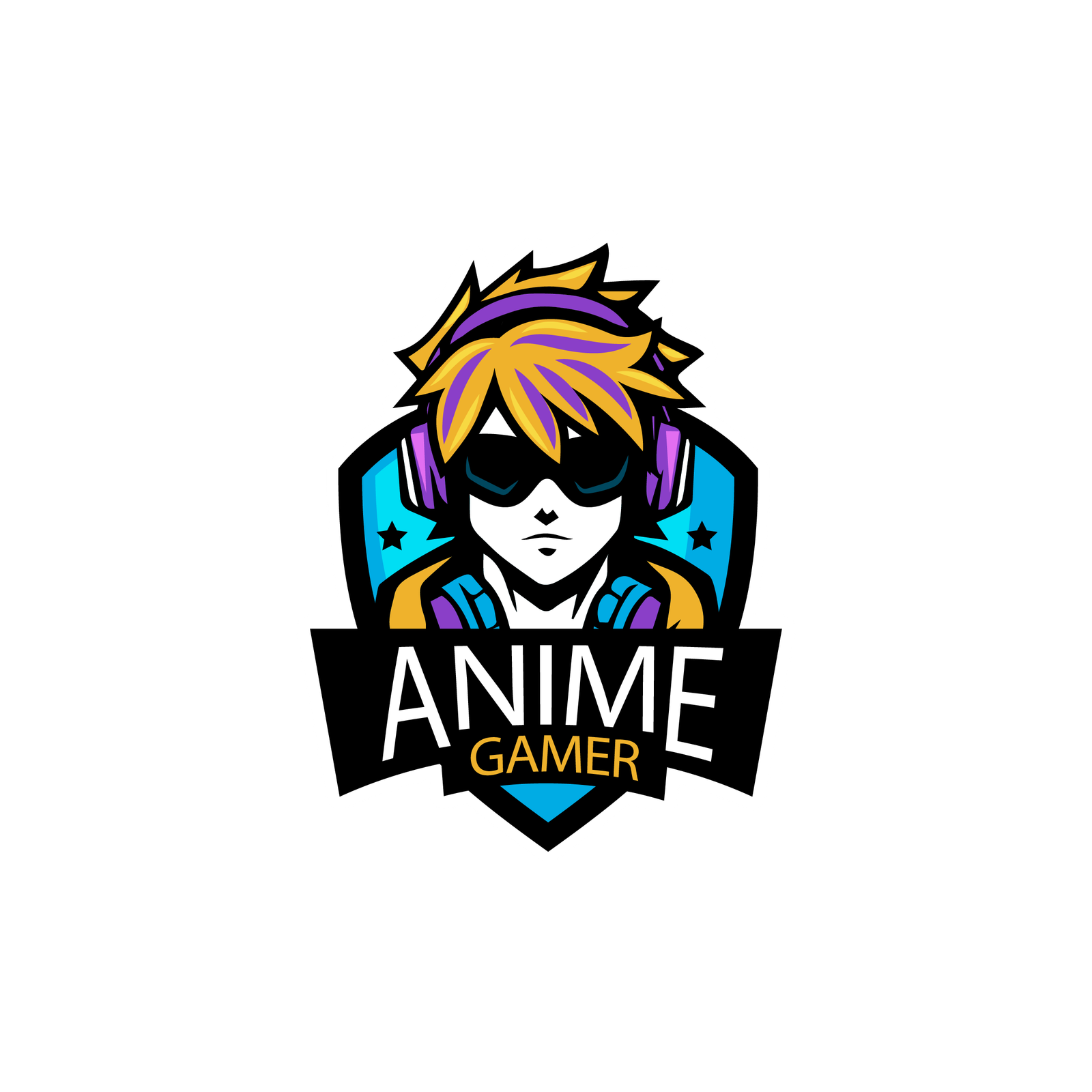 ANIME STICKER Metalized Sticker