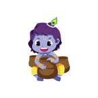 Baby Krishna Sticker Premium Vinyl Sticker