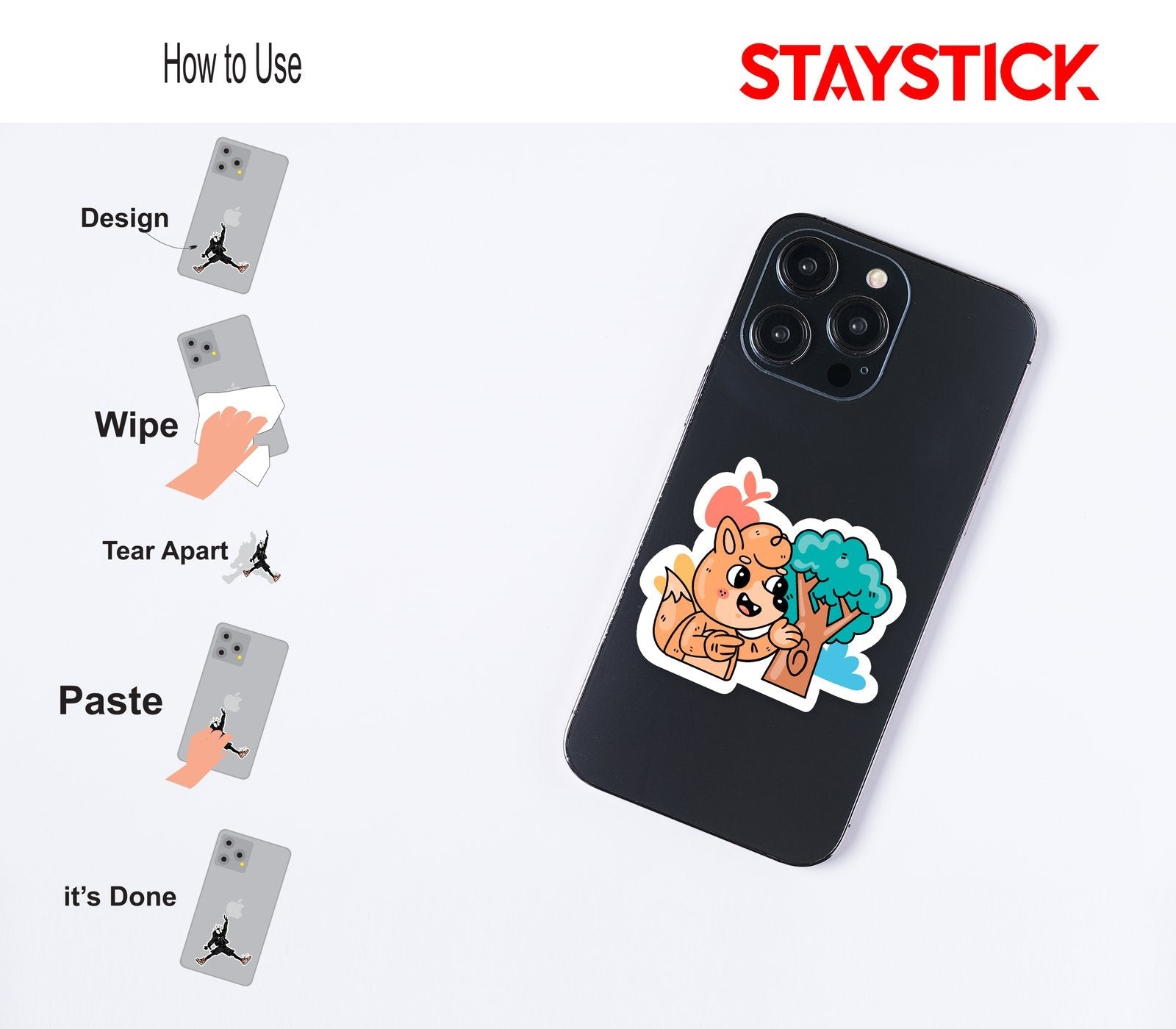 CARTOON STICKER Premium Vinyl Sticker