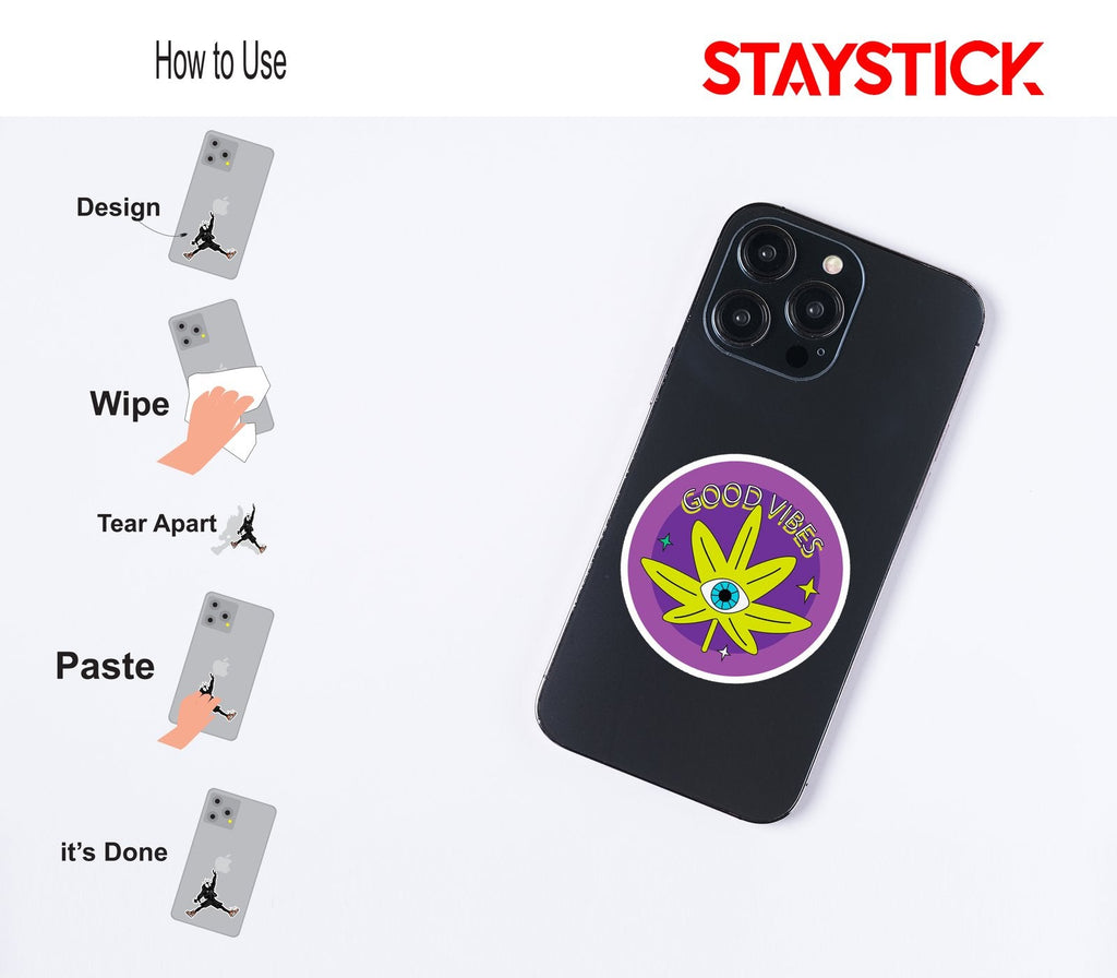 FLOWER STICKER Premium Vinyl Sticker