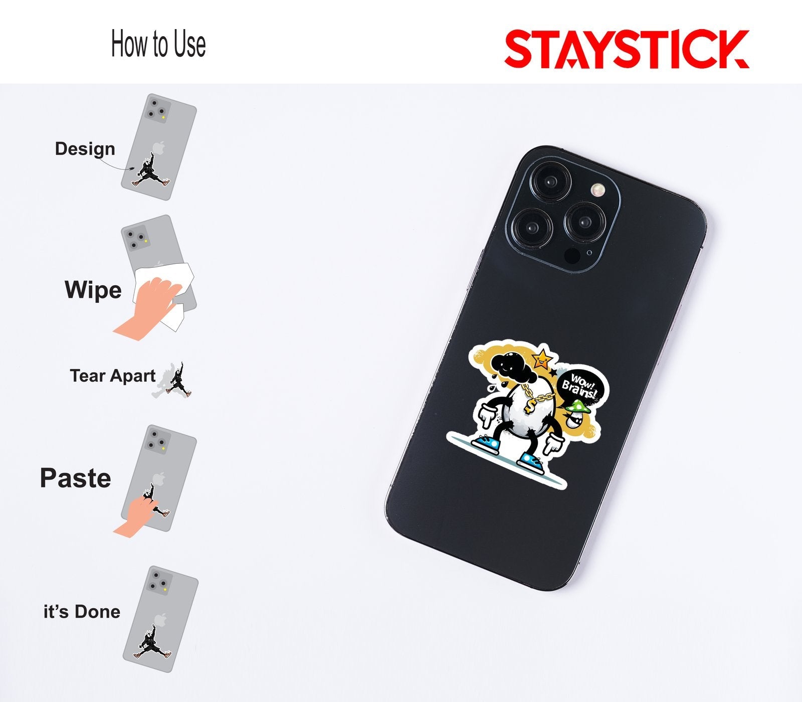 CARTOON STICKER Premium Vinyl Sticker