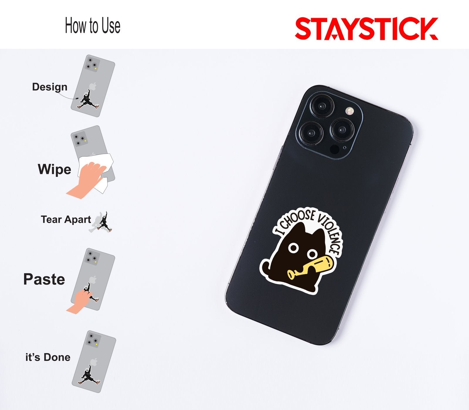 CARTOON STICKER Premium Vinyl Sticker