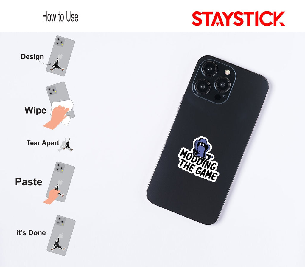 MOTIVATE STRICKER Metalized Sticker