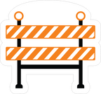 BARRIER STICKER Premium Vinyl Sticker