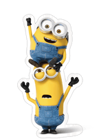 Stacked Minions Sticker Premium Vinyl Sticker