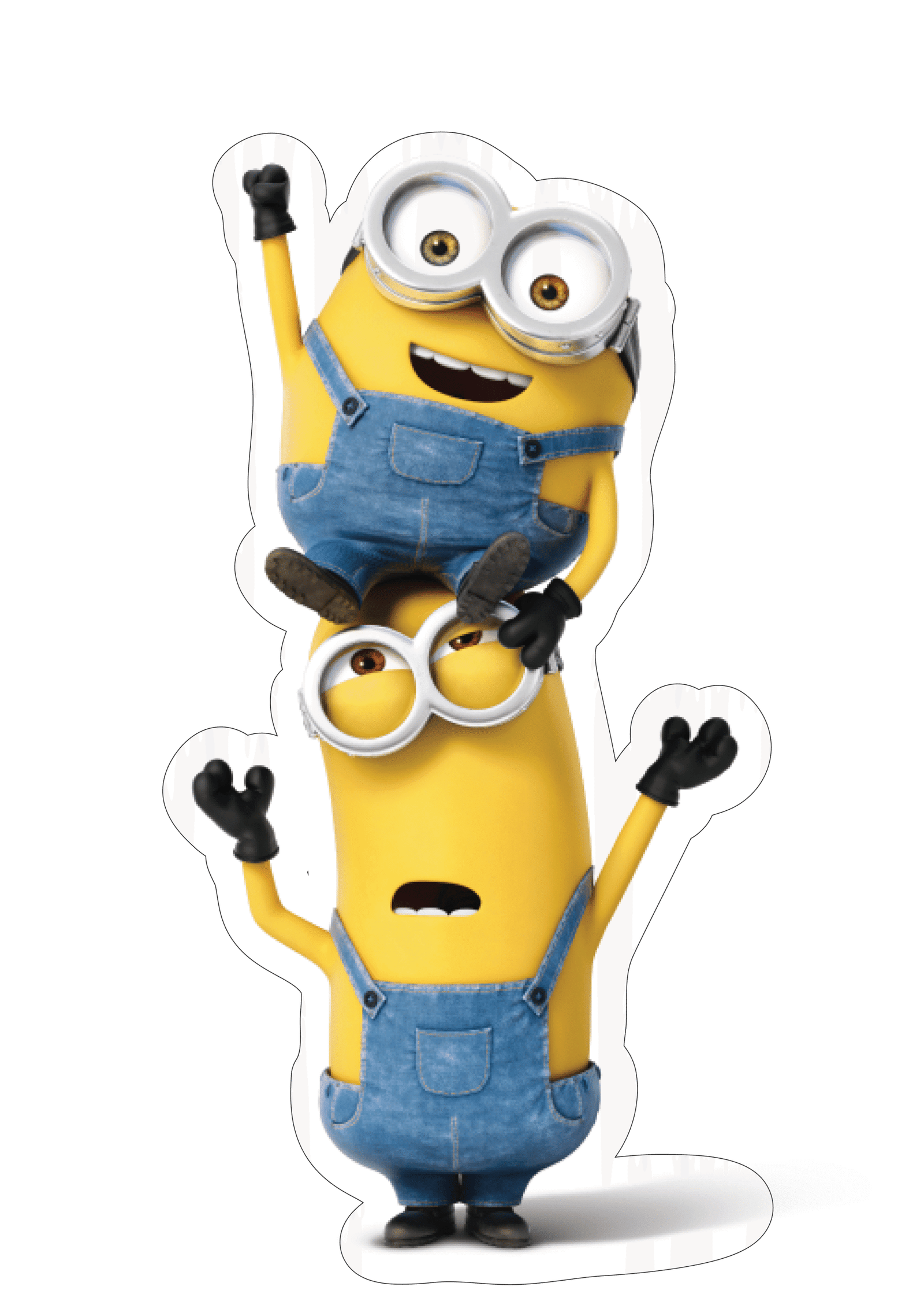 Stacked Minions Sticker Premium Vinyl Sticker