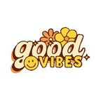 GOOD VIBES STICKER Premium Vinyl Sticker