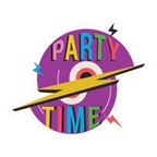 PARTY HARD STICKER Premium Vinyl Sticker