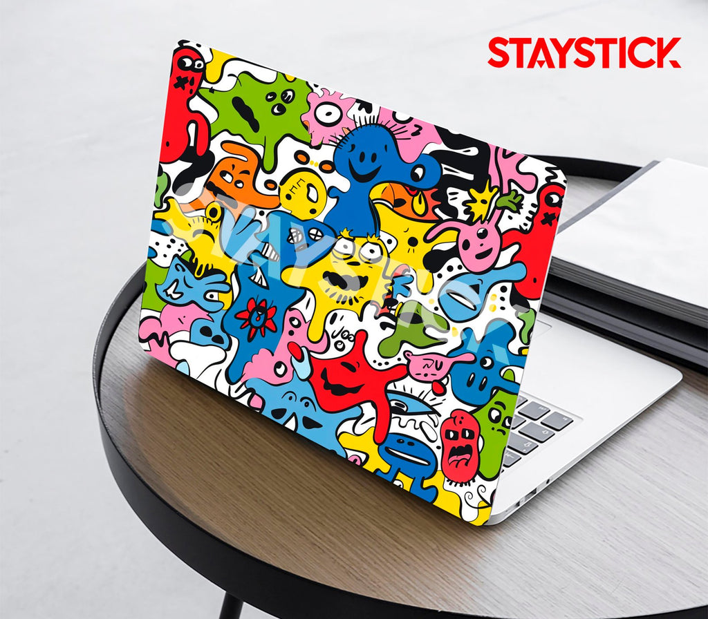FUNNY DESIGNED SKIN LAPTOP STICKER