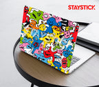 FUNNY DESIGNED SKIN LAPTOP STICKER