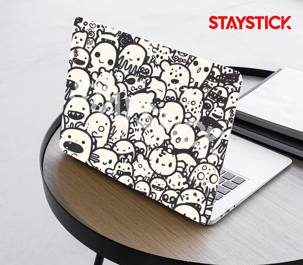 FUNNY CARTOON SKIN LAPTOP STICKER