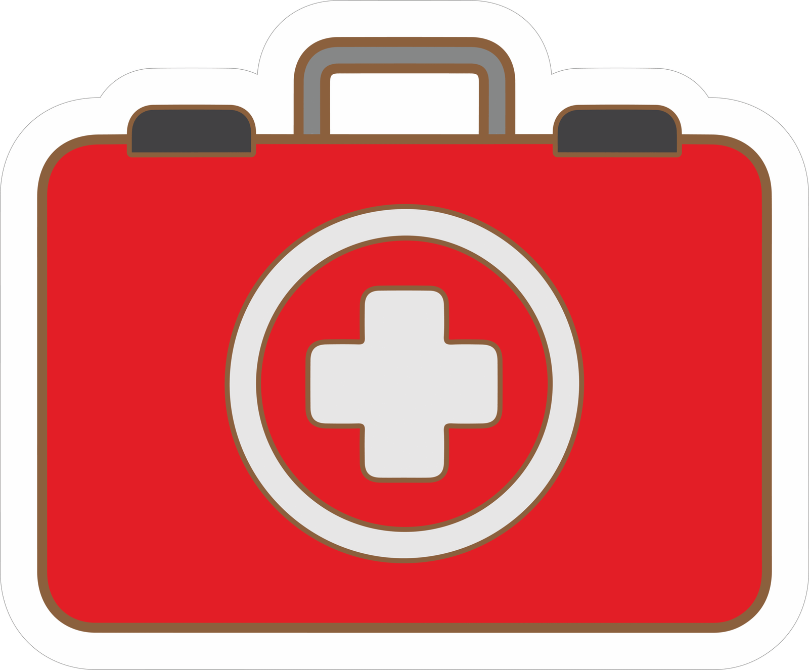FIRST AID STICKER Premium Vinyl Sticker