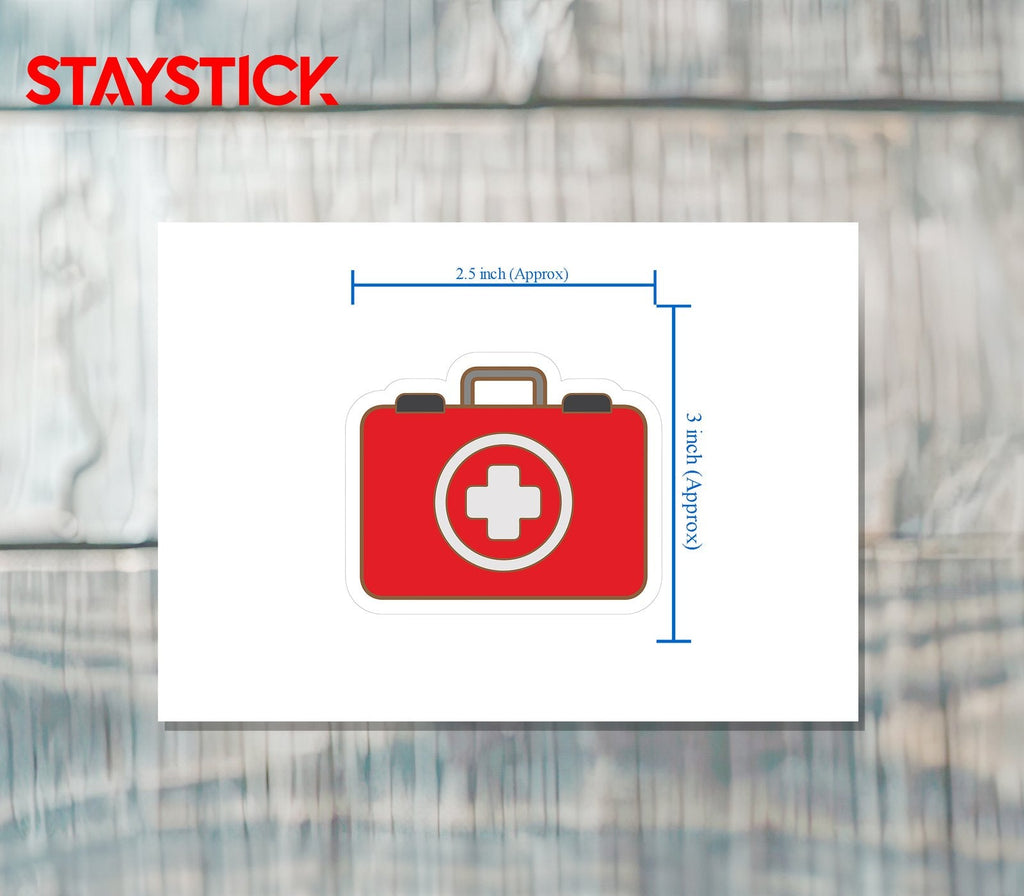 FIRST AID STICKER Premium Vinyl Sticker