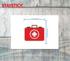 FIRST AID STICKER Premium Vinyl Sticker
