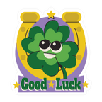 GOOD LUCK STICKER Premium Vinyl Sticker
