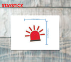 SIREN STICKER Premium Vinyl Sticker