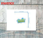 SpongeBob SquarePants Logo Sticker Premium Vinyl Sticker