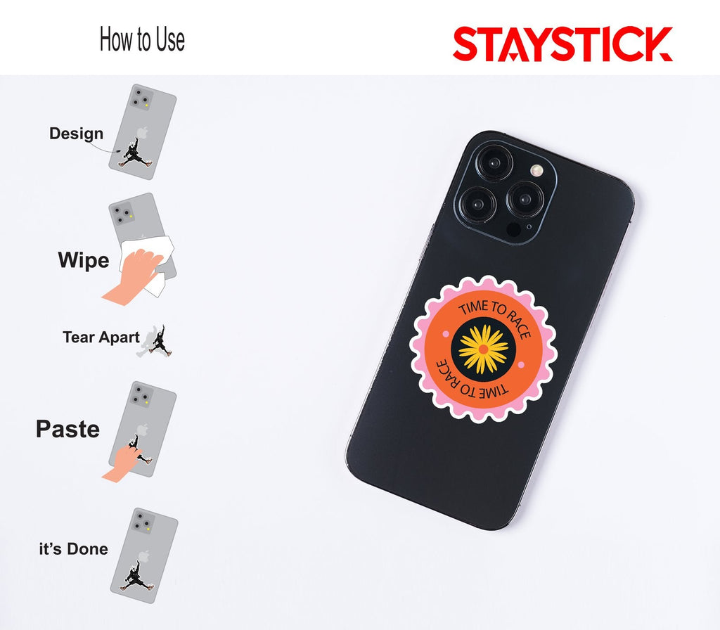ROUND STICKER Metalized Sticker