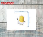 Surprised Patrick Star Sticker 3D Premium Sticker
