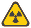 RADIATION WARNING STICKER Premium Vinyl Sticker