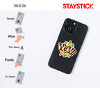 WOW STICKER Metalized Sticker