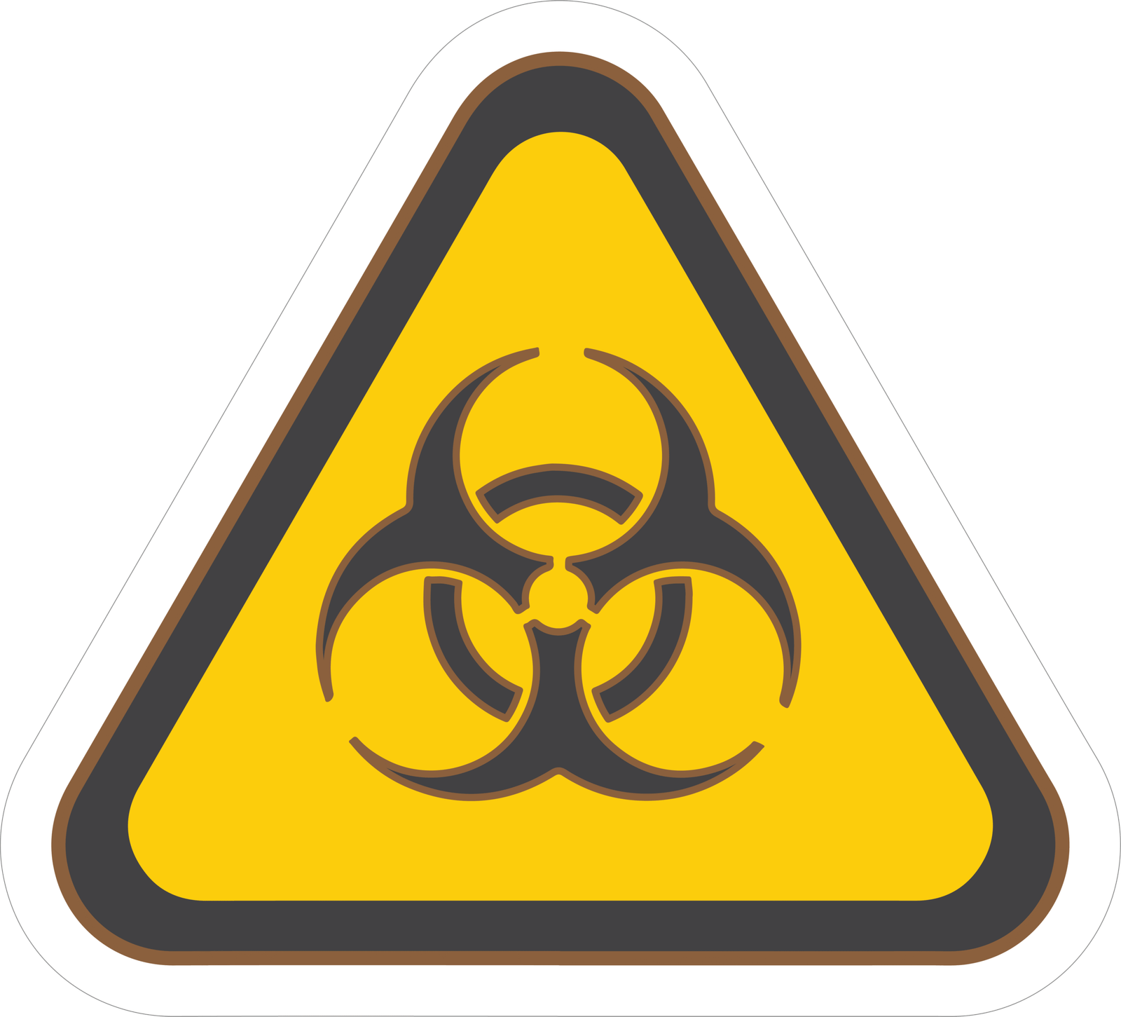 WARNING STICKER Safety Sticker