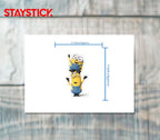 Stacked Minions Sticker Premium Vinyl Sticker