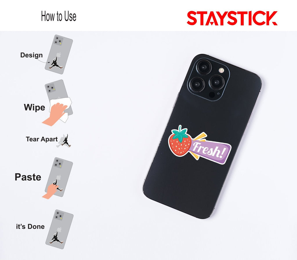 fresh sticker Premium Vinyl Sticker