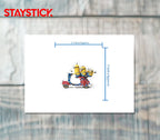 Surprised Patrick Star Sticker 3D Premium Sticker