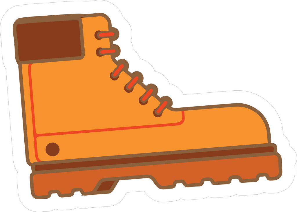 SHOES STICKER Premium Vinyl Sticker