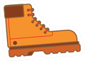 SHOES STICKER Premium Vinyl Sticker