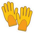 HAND GLOW STICKER Premium Vinyl Sticker