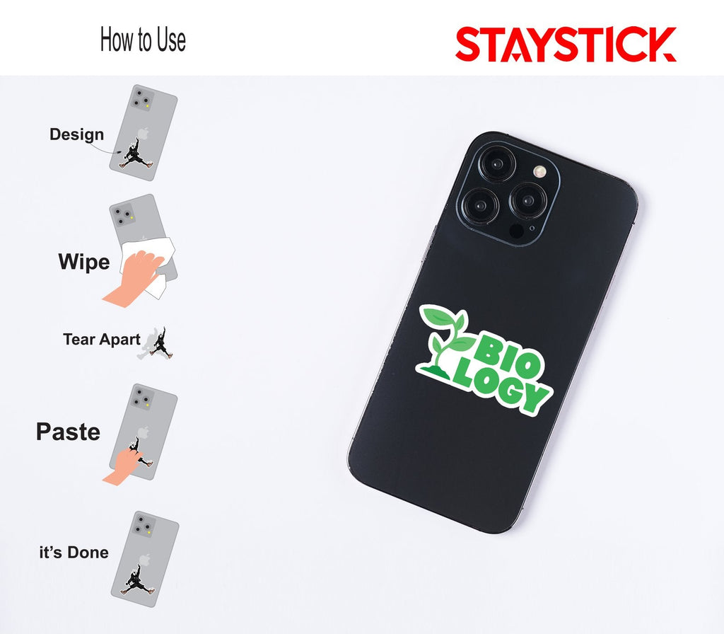 BIOLOGY STICKER Premium Vinyl Sticker