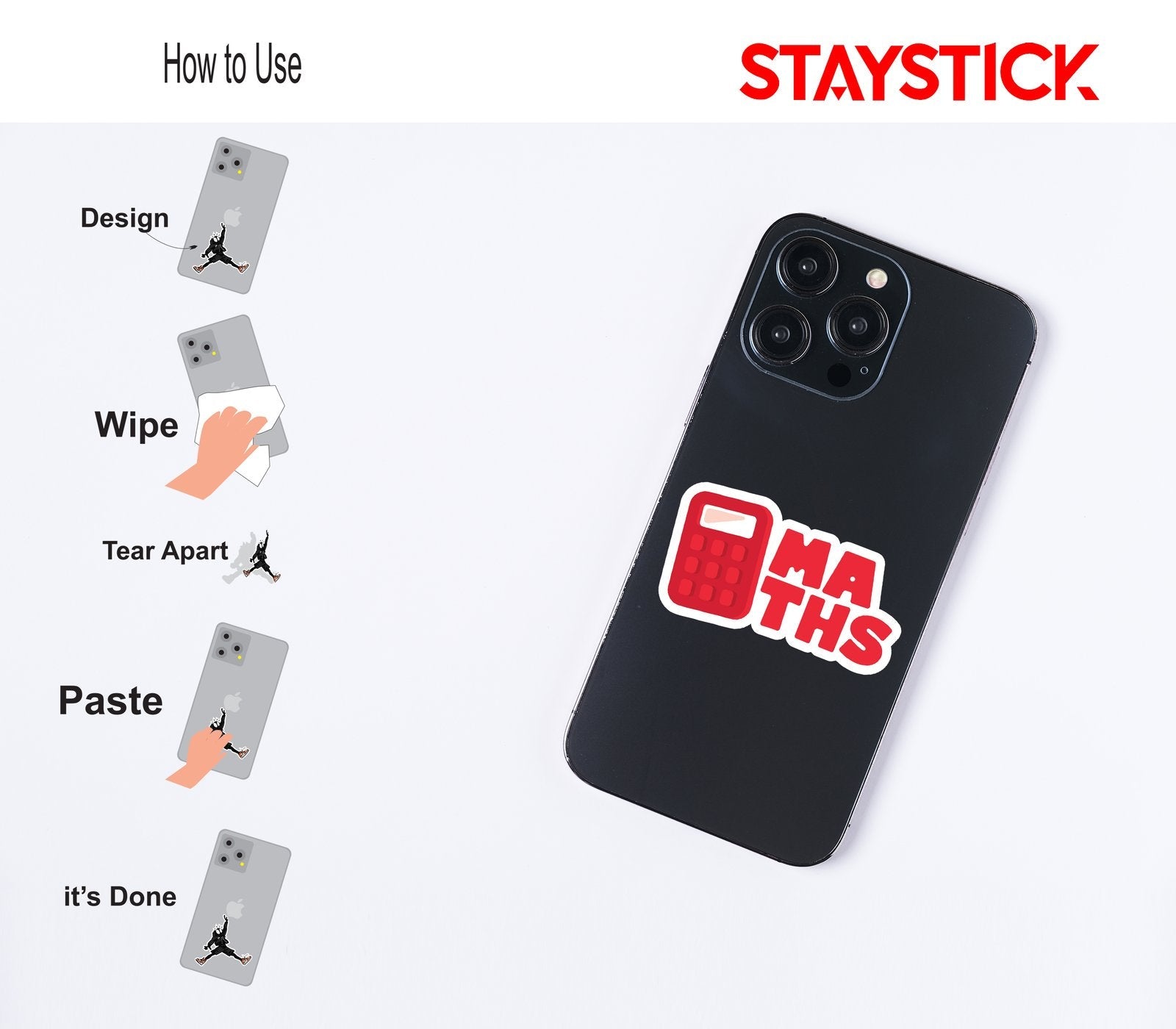 MATHS STICKER Premium Vinyl Sticker