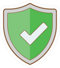 GREEN SHIELD STICKER Premium Vinyl Sticker