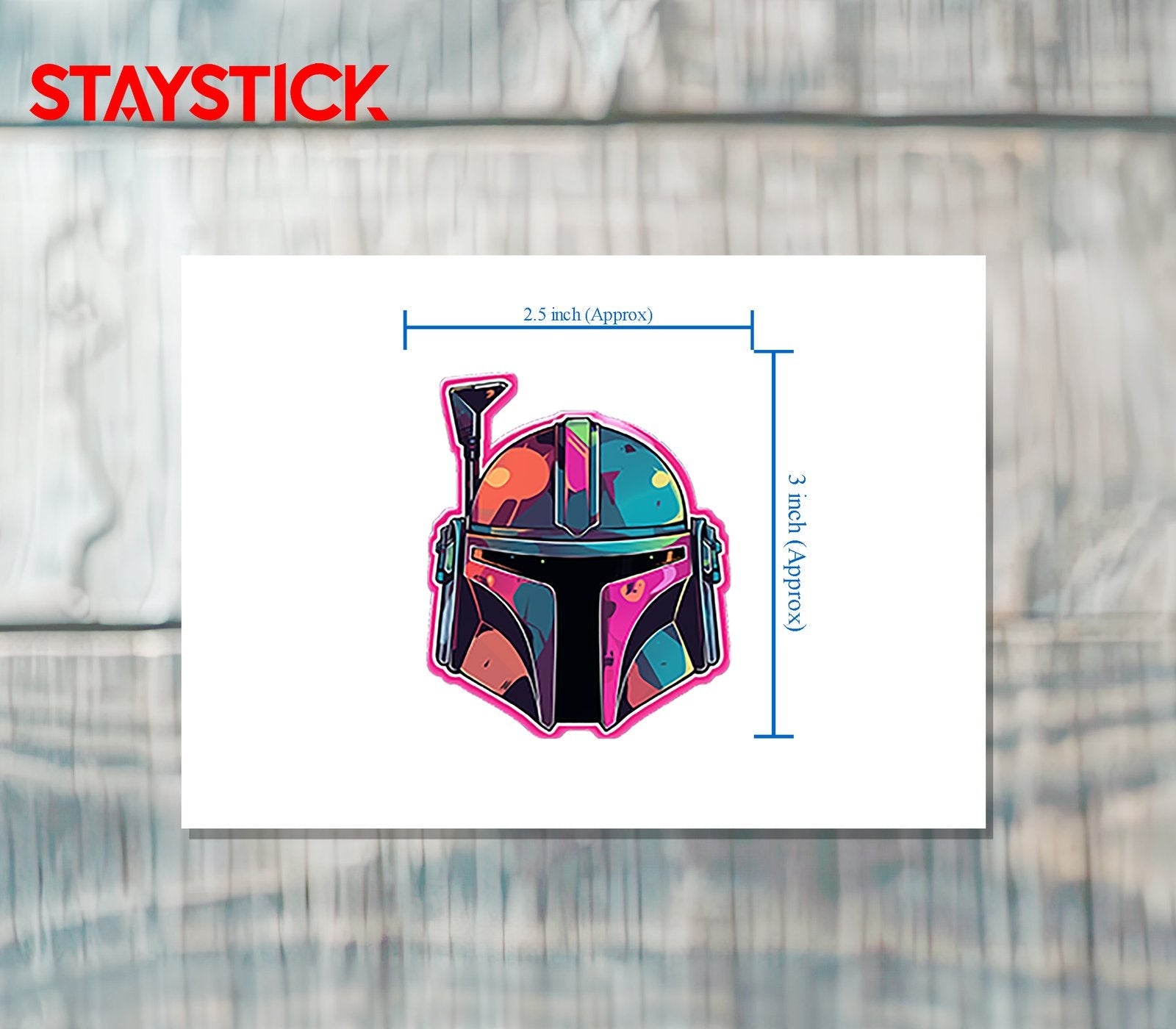 FACE STICKER Premium Vinyl Sticker